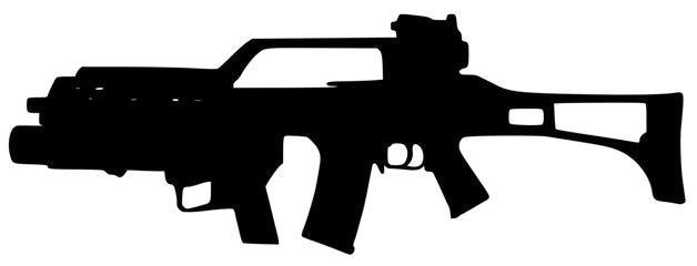 Rifle silhouette