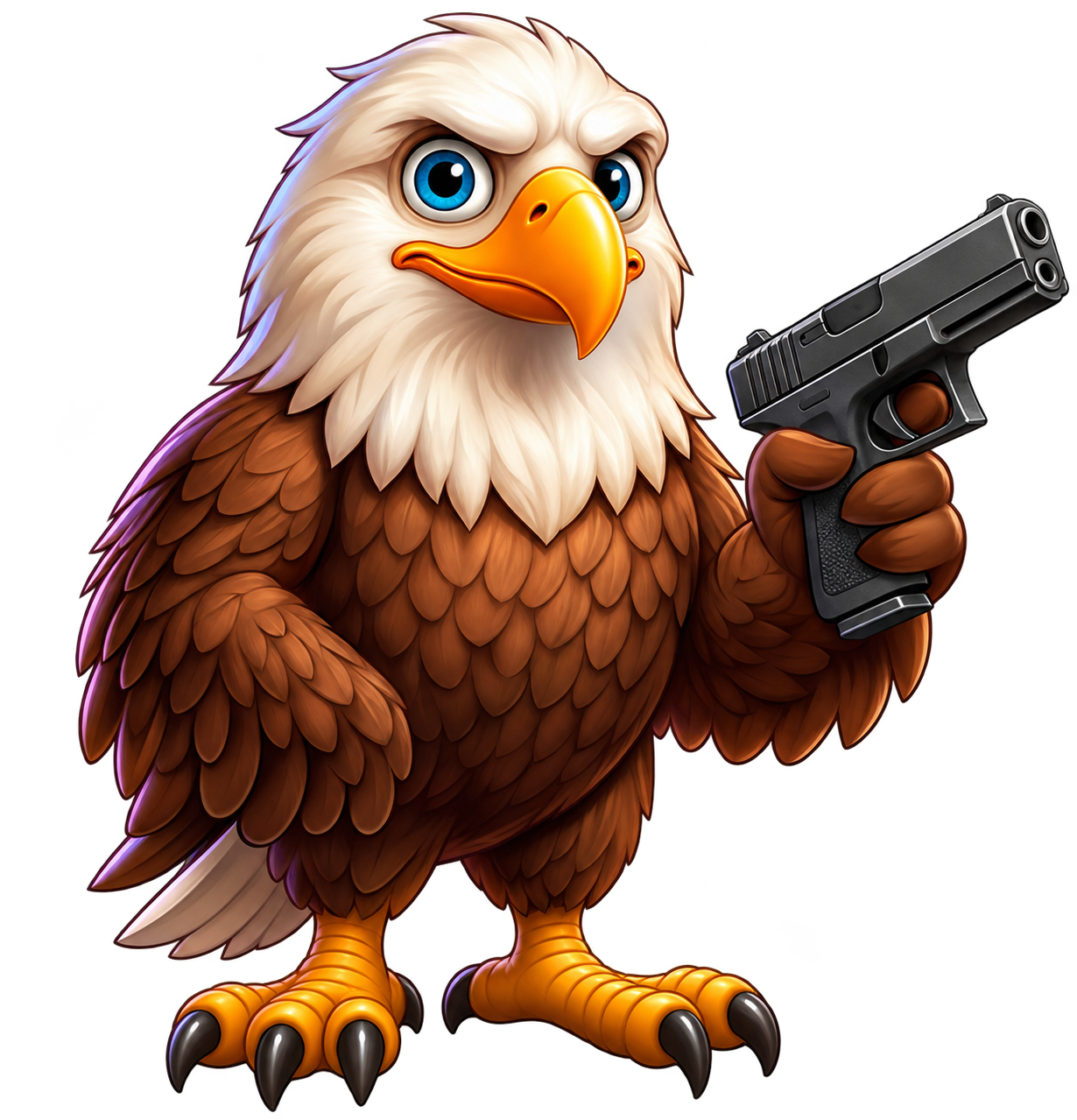 Gunny, American Gun Trader's happy eagle copilot